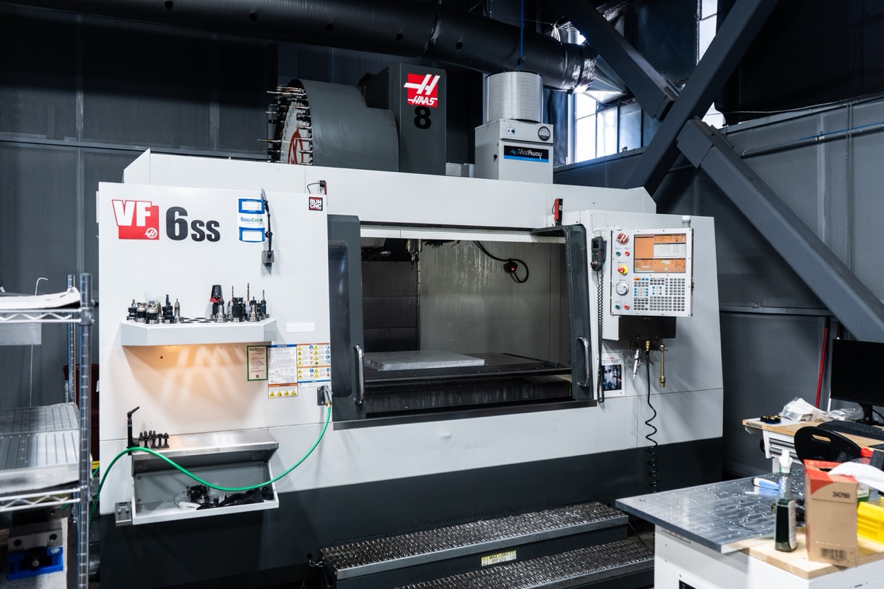 Haas #VF-6SS, 5-Axis CNC vertical machining center, 64" X, 32" Y, 30" Z, 12000 RPM, 40 HP, CAT40, TR-160