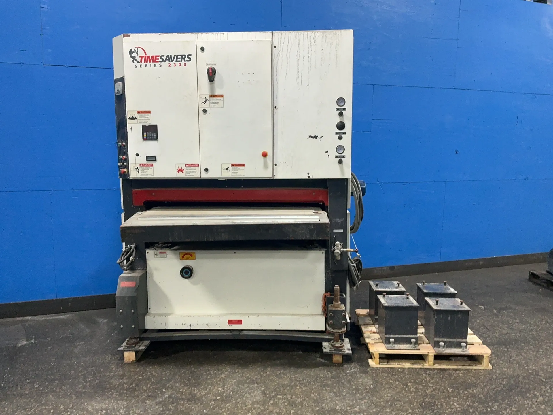 50" Timesavers #2315-45-0, Belt Sander, 30 HP, 59.1 A, Intelligent Drive MC Series, 460 V., 3 Ph. (2