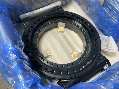 Rotary Master #TE639-2-Z6-RI, Worm Gear Slew Drive