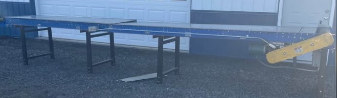 30" wide x 20' L Belt Conveyor