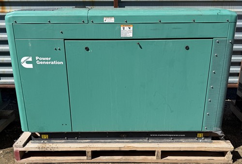 25 kw Cummins / Mitsubishi #C25 N6, Natural Gas or Propane Generator, 120/240 Volts