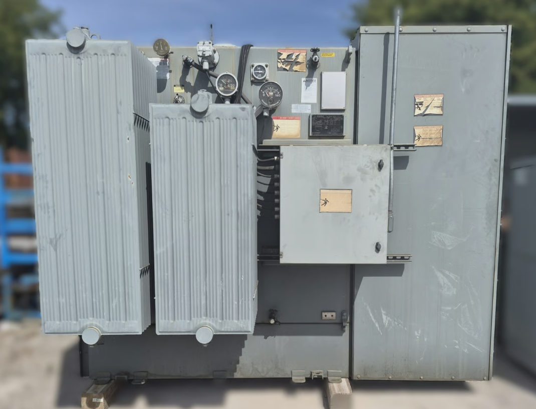 3000/3750 KVA 12470 Delta Primary, 575Y/332 Secondary, Square D, step down substationh transformer