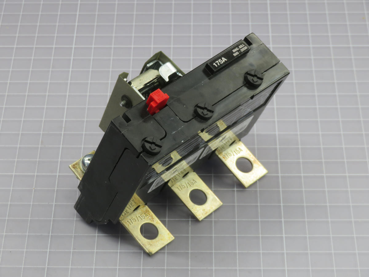 175 Amp, Siemens #FD63T175, Cb, 3-POLE, Therm-Mag, 175A Cont, 600V Max, 18KA Int @ 600V, Bolt-On