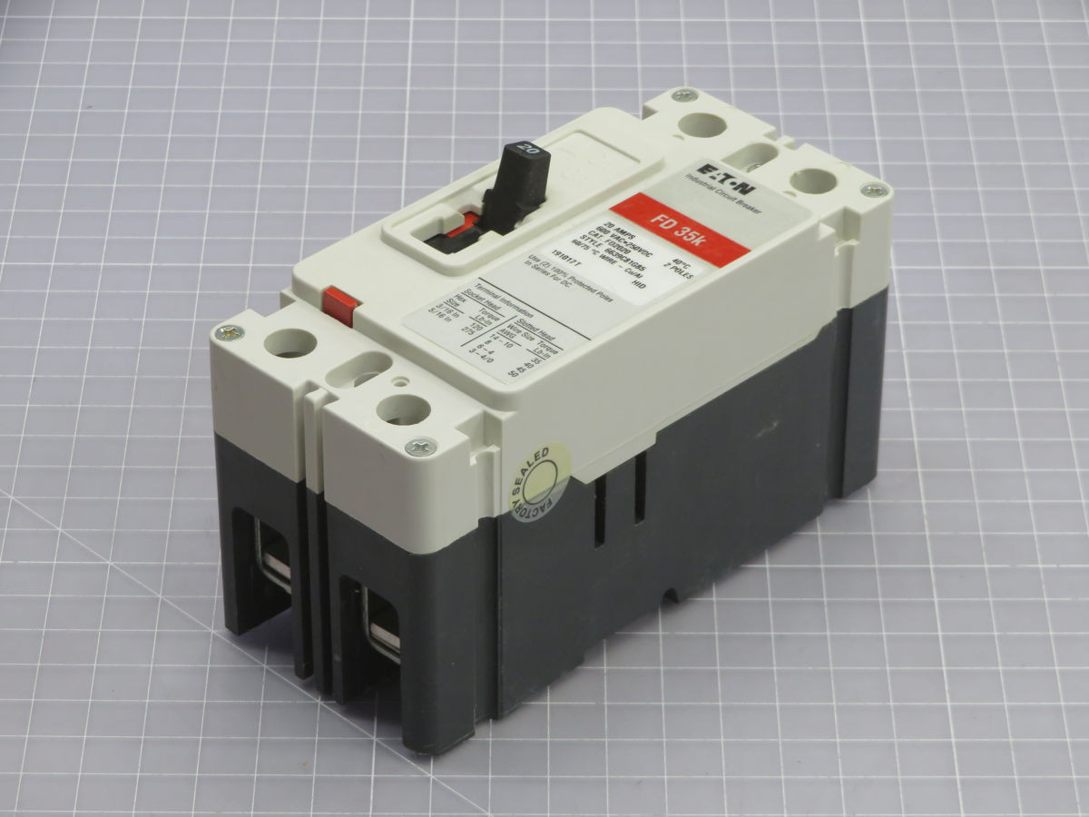 20 Amp, Eaton #FD2020, Circuit Breaker