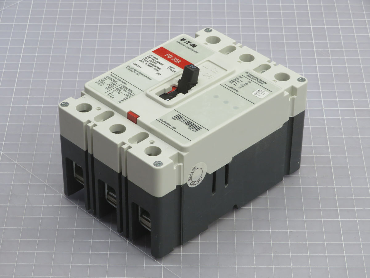 25 Amp, Eaton #FD3025, Circuit Breaker