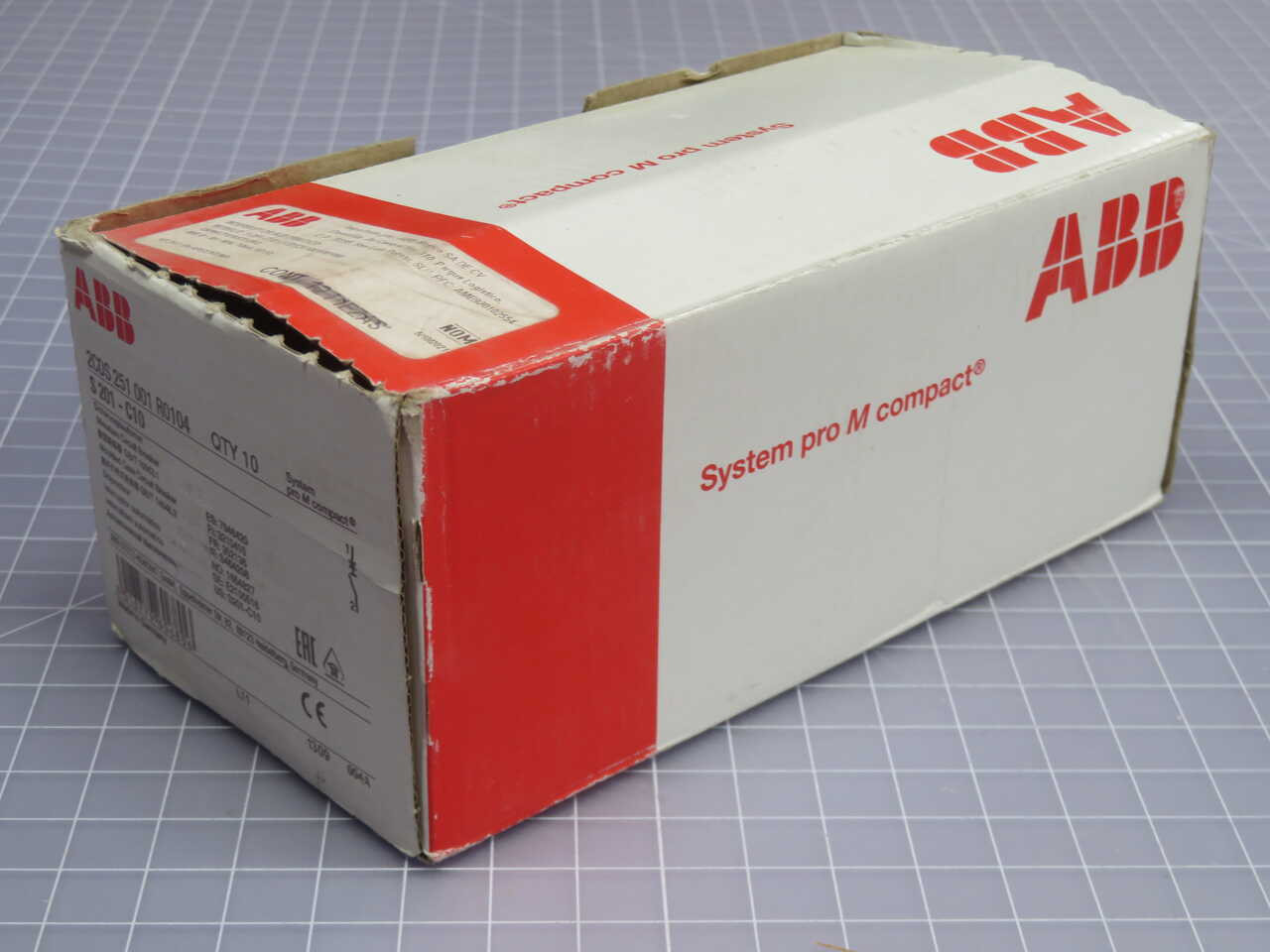 10 Amp, ABB #2CDS, Circuit Breaker, LOT of 10