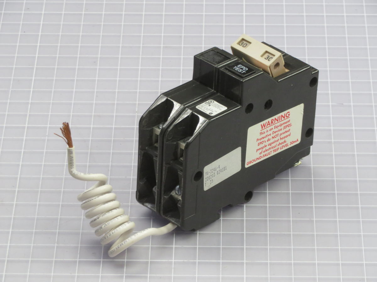 30 Amp, Eaton #CH230EPD, Circuit Breaker