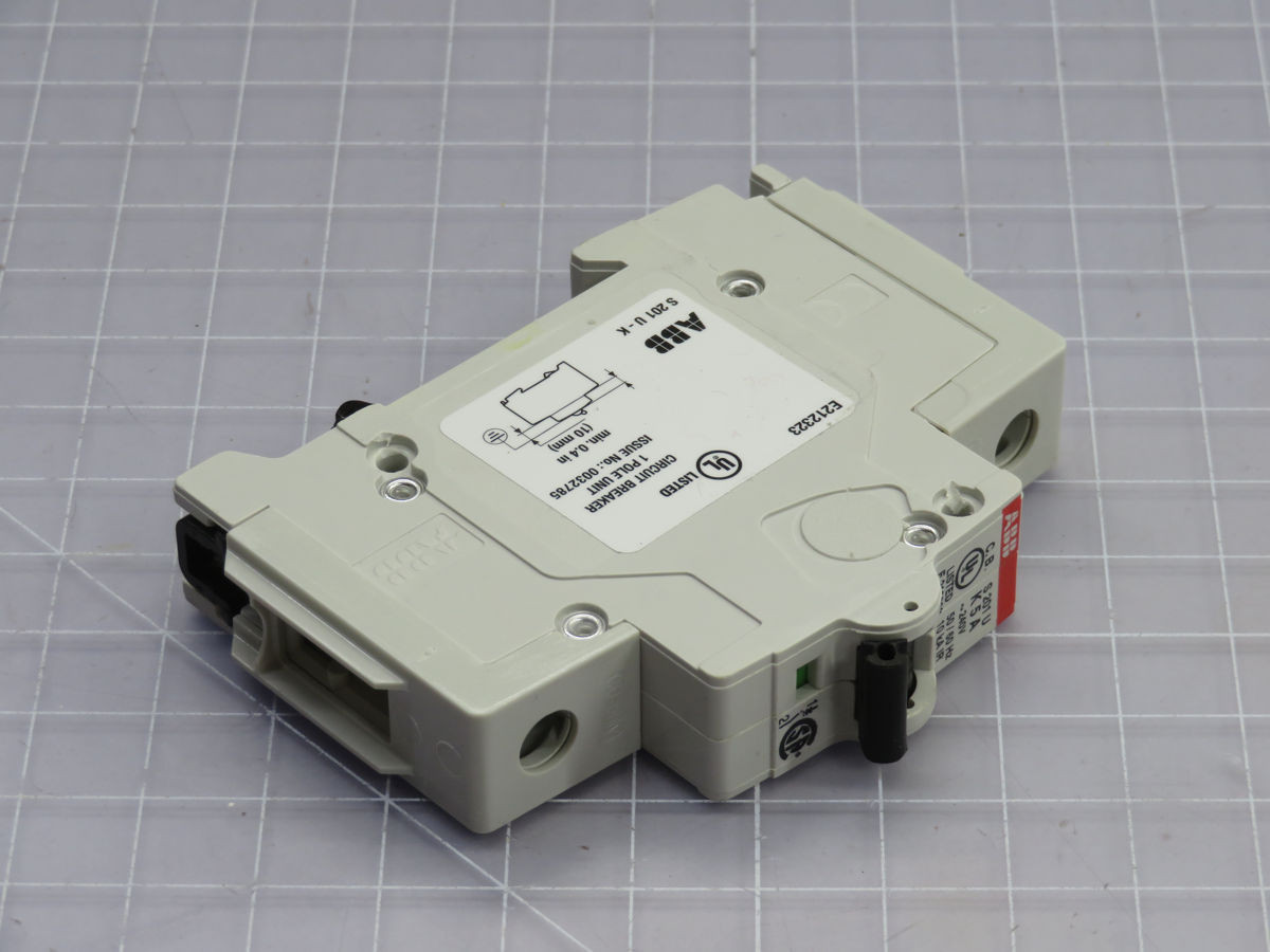 5 Amp, ABB #201U-K5, Moulded Case Circuit Breakers, LOT of 9