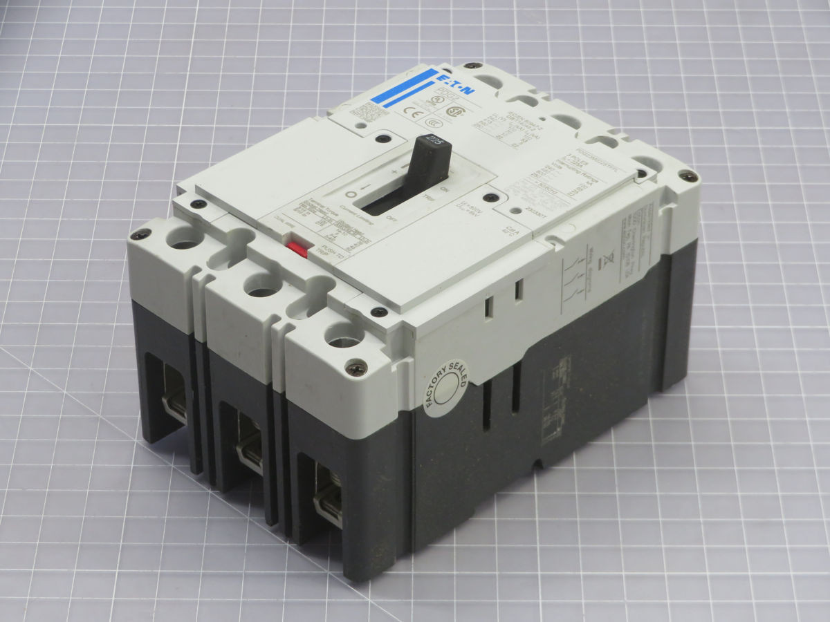 225 Amp, Eaton #PDG23M0225TFFL, Molded Case Circuit Breaker