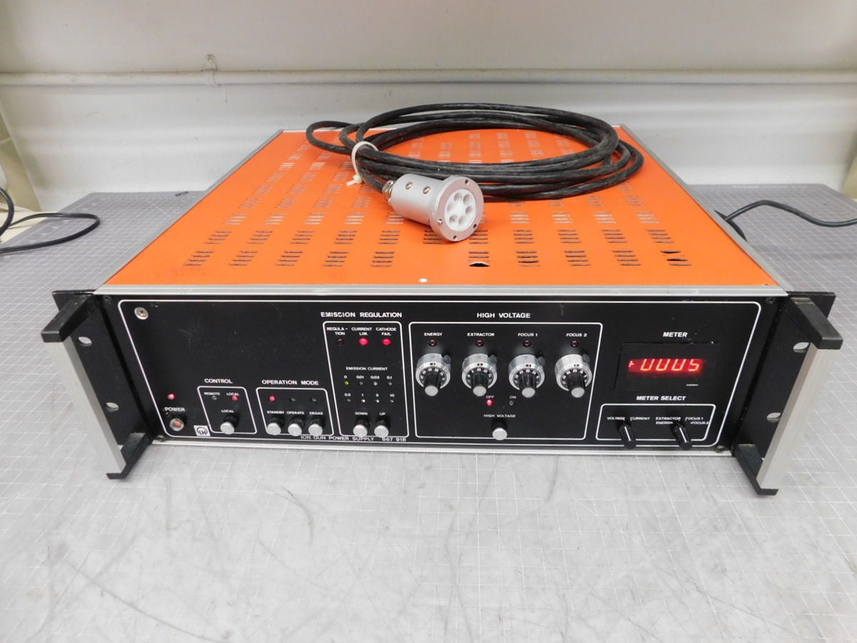 Leybold Heraeus #12/38, Ps-Iqe, Ion Gun Power Supply