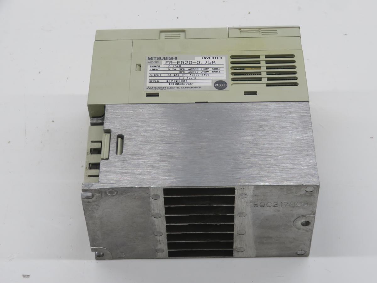 0.75 KW Mitsubishi #FR-E520-0.75K, Drive Inverter