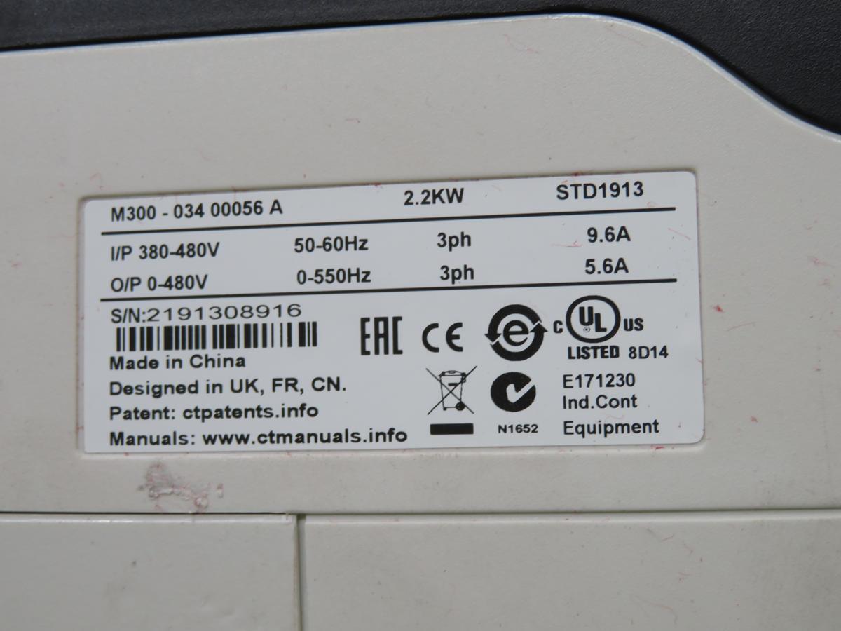 Nidec #M300-03400056A, AC Drive