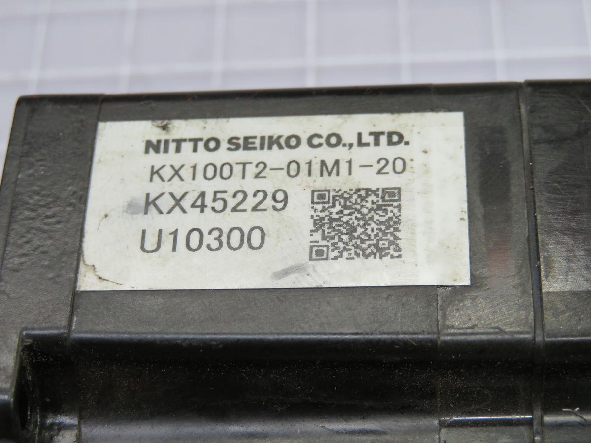 0.1 kW Nitto Seiko #SGMAV-01AAK-NS12, AC Servo Motor, 3000 RPM, 0.318 Nm, 200 Volts