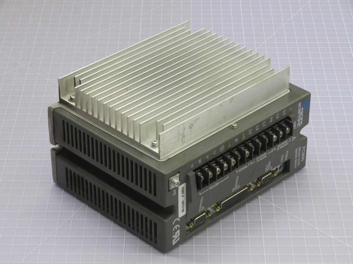 Pacific Scientific #PC834-116-N, Servo Drive, 325VDC Bus, 12A CONT/24A Peak, 0-230VAC Out