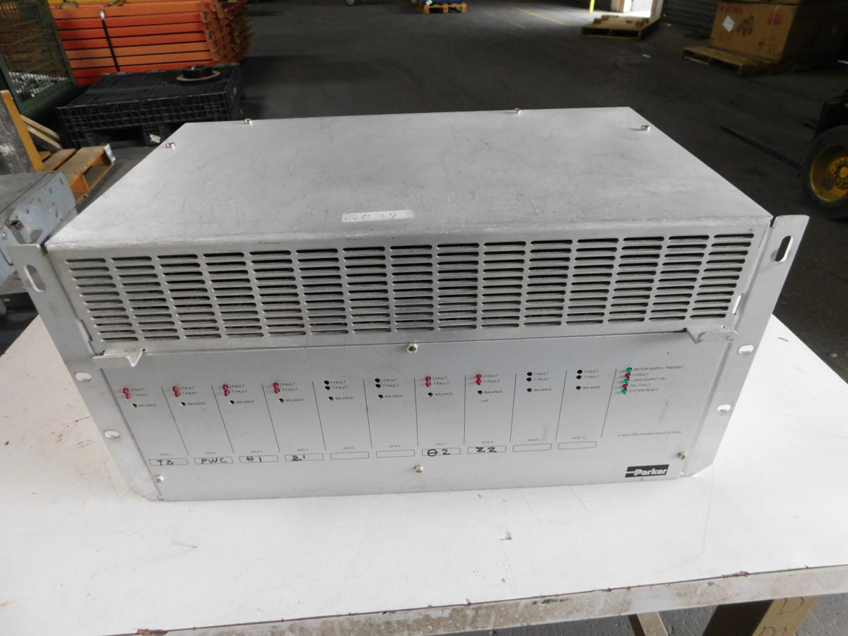 Parker #48877701, Servo Drives, 10 AXIS, Low Power, 240 VAC, 3 Phase Power