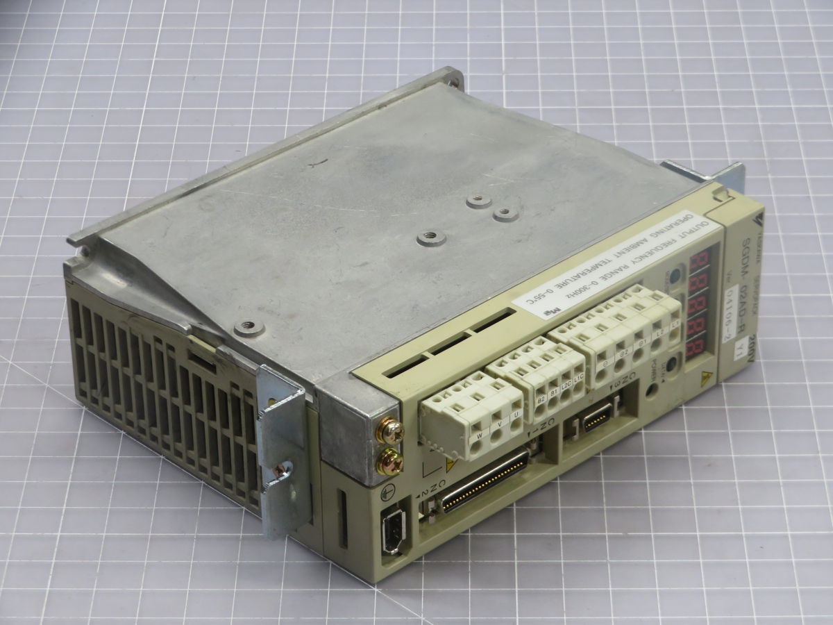 0.2 KW Yaskawa #SGDM-02AD-RY1, Servopack Drive (3 available)