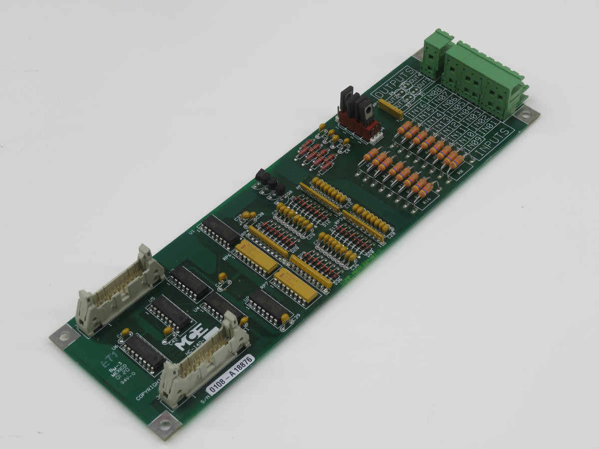 MCE #HC-I40, Logic Rear Door I/O Module PCB Circuit Board