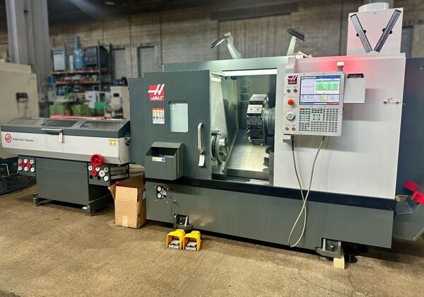 Haas #ST-20Y, CNC lathe, 21" swing, 11.75" turning diameter, 22.5" length, 8" chuck, 2.5" bar, 6" sub