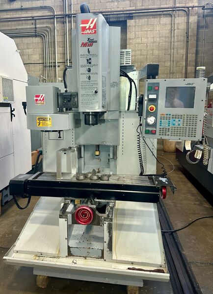 Haas #TM-1, CNC vertical machining center, 30" X, 12" Y, 16" Z, 47.75" x 10.5" table, 4,000 RPM, CAT 40, 7.5