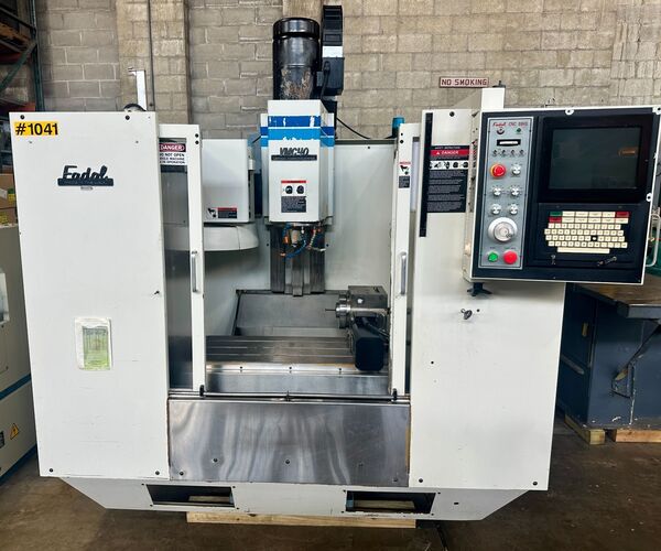 Fadal #VMC-40, CNC vertical machining center, 22" X, 16" Y, 20" Z, 39" x 16" table, 10,000 RPM, CAT 40, 15
