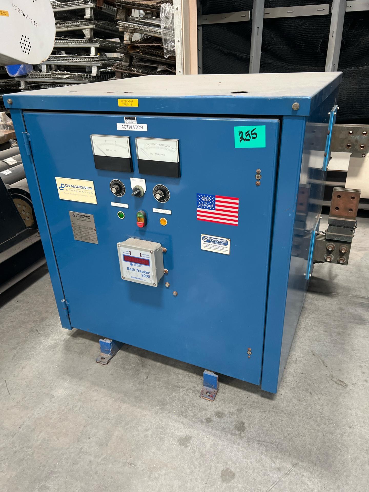 5000 Amp. 9 VDC, 45 KW, Dynapower #PSPLY-SCR-D, DC rectifier, 460 Volts, 3 phase, 60 Hz. input, 93 Amp., 73.9