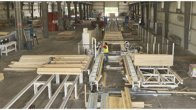 Weinmann Frameteq #F300, wall fabrication line, 2021