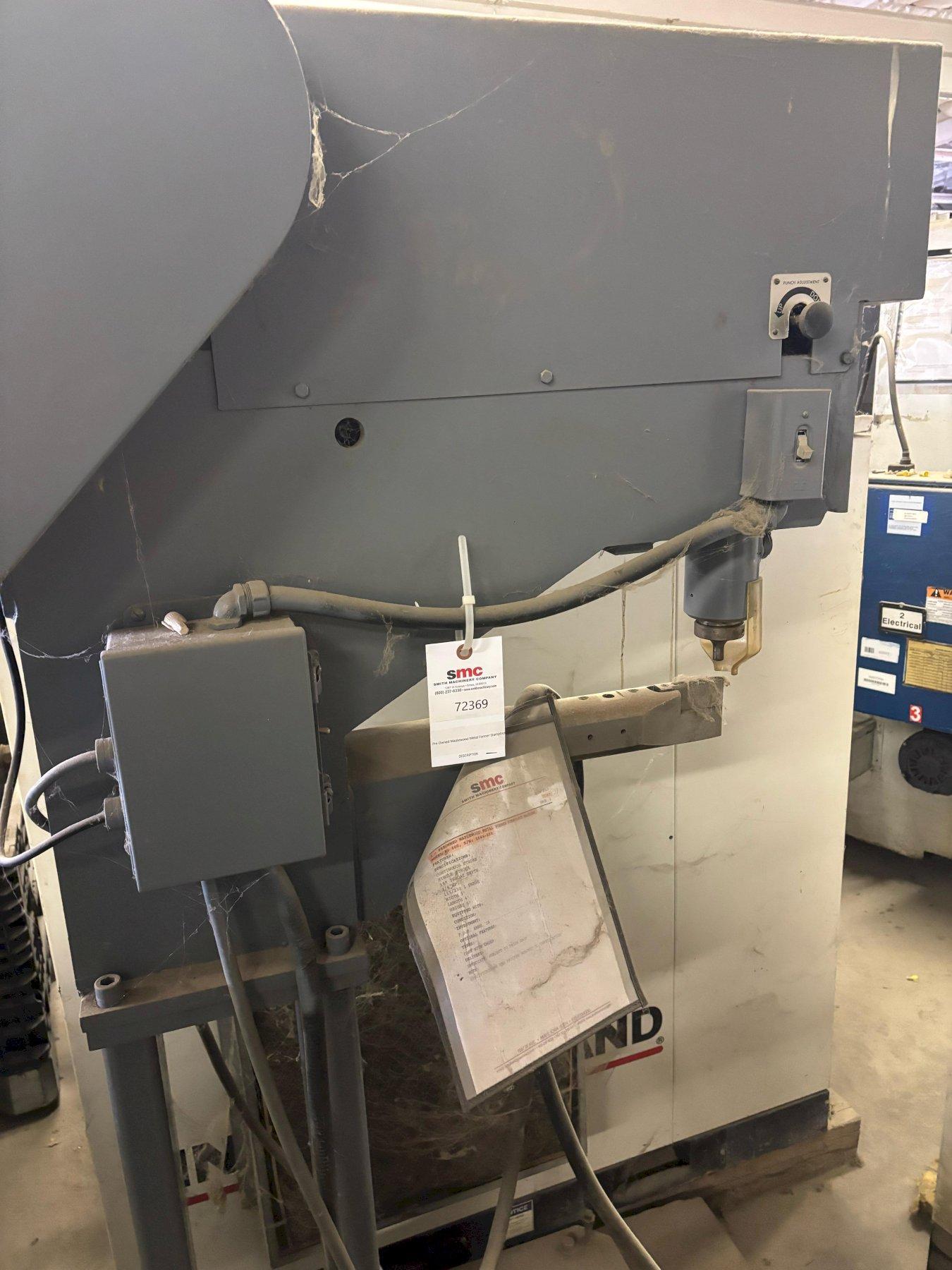 Maplewood #600, Stamplock Metal Former, 18" throat, 3/4 HP, 115/230 V., continuous and single stroke