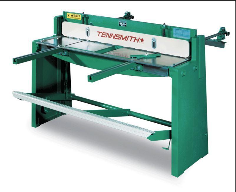 16 gauge x 37" Tennsmith #36T, Foot Squaring Shear, 30" back gauge, front extension arms, new