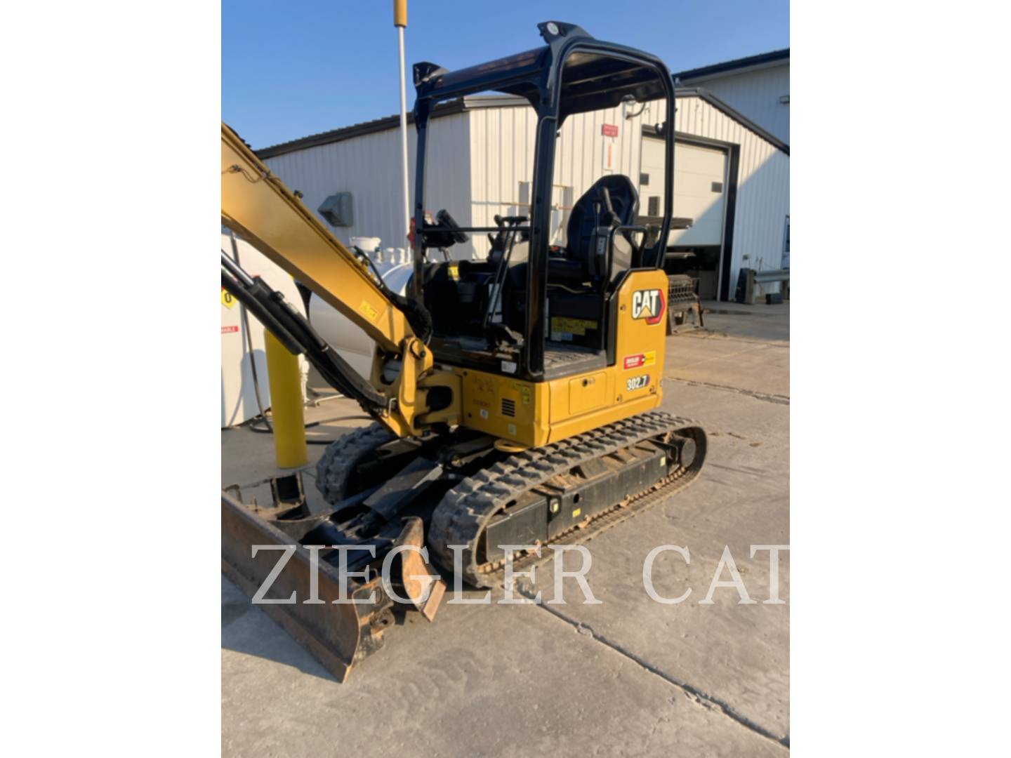 Caterpillar 302.7, Excavator, 515 hours, S/N: CZ601489, 2022