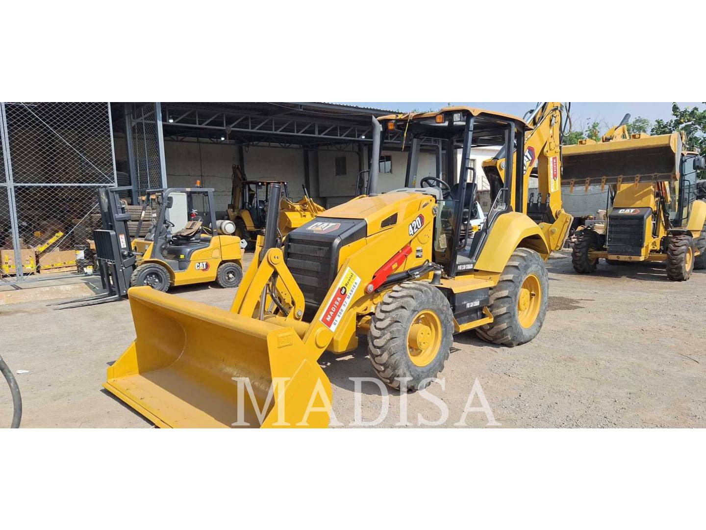 Cat 420-07LRC, Backhoe Loader, 506 hours, S/N: L9T01803, 2023