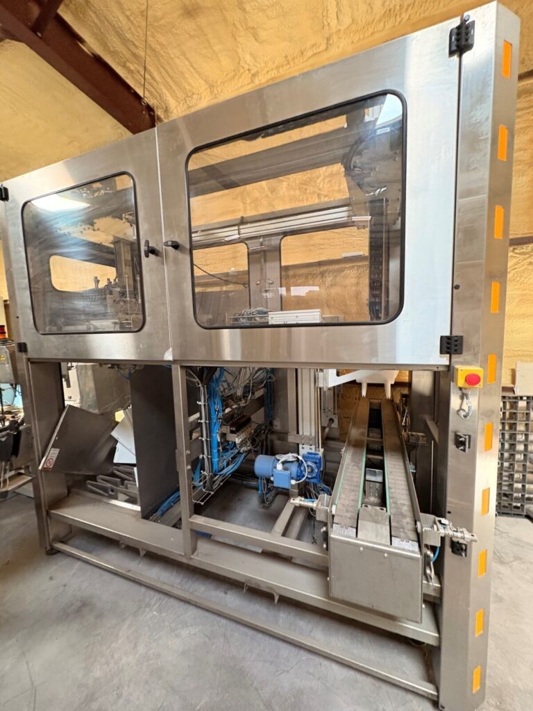Stove #SMB10, automatic basket former / carton packing machine -