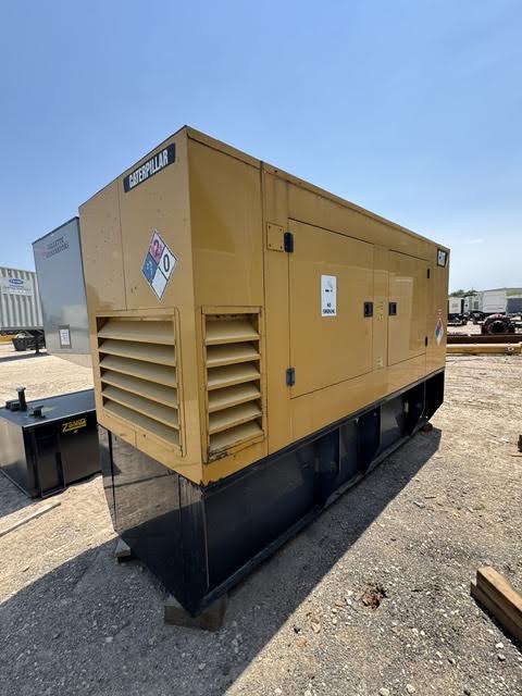 150 KW Caterpillar #D150, diesel generator set, 120/208 Volts, 3-phase, 344 hours, 230 HP @ 1800 RPM, C6.6