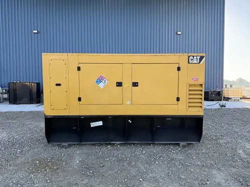 150 KW Caterpillar #D150, diesel generator set, 120/208 Volts, 3-phase, 344 hours, 230 HP @ 1800 RPM, C6.6