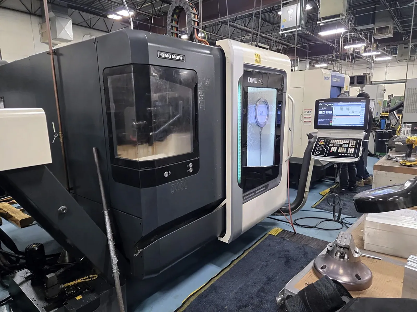 DMG Mori Seiki #DMU-50-II, CNC vertical machining center, 5-Axis, 60 automatic tool changer, 19.7" X, 17.7"