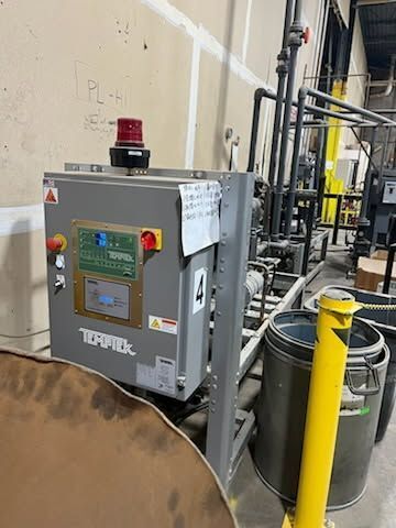 25 Ton, Temptek #MW25C, water cooled chiller, 25 HP, R-454B refrigerant, 1 compressor, 2021