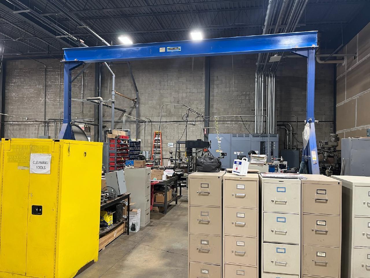 5 Ton, Vestil #AHS-8-15-12, gantry crane, 2009