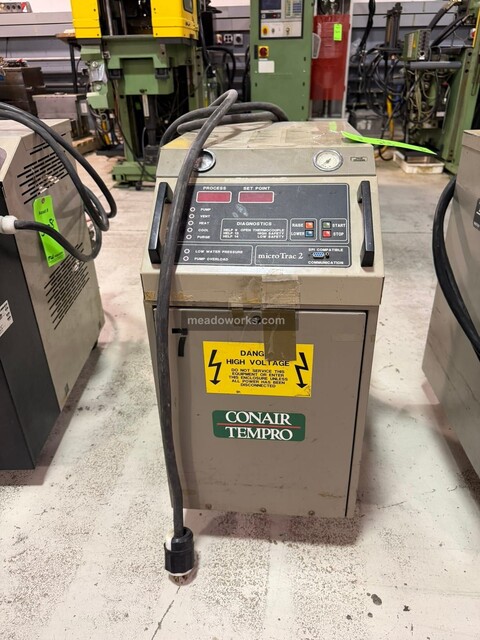 12 KW Conair Tempro #TC1-DI, Thermolator, microTrac 2 control, 3/4 HP pump, 32-250&deg;F, 230 V.