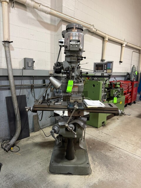 Bridgeport #Series-I, Vertical Milling Machine, 2 HP, R8 taper, Acu-Rite VUE digital read out, vise, R8