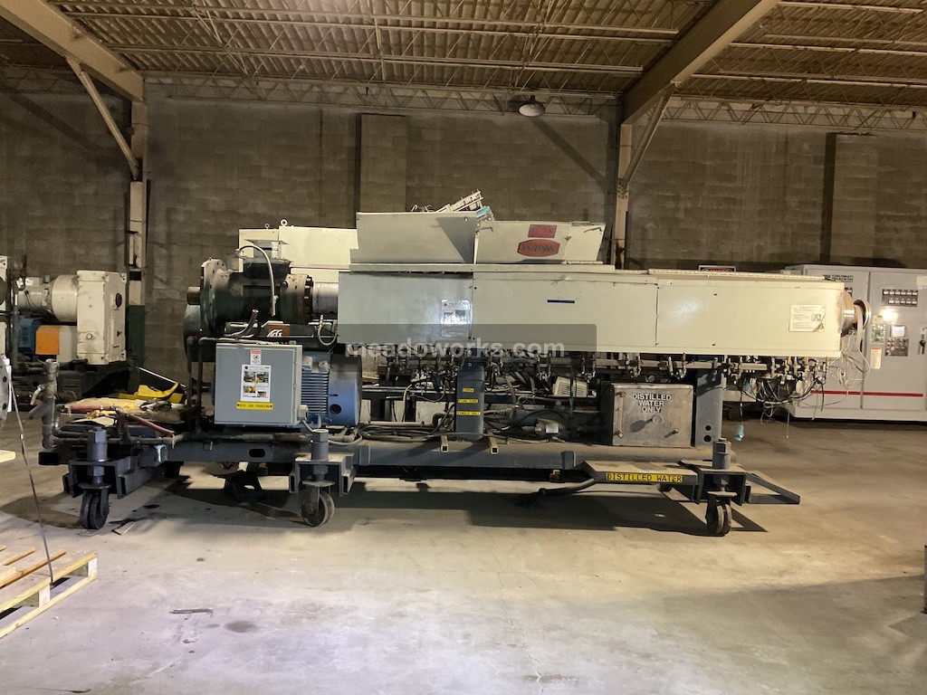 6" Welex, single screw extruder