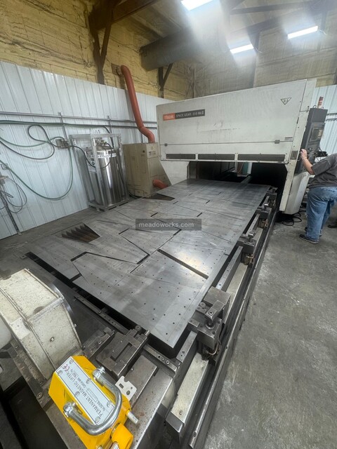 Mazak #Space-Gear-510-MkII, CNC Laser Cutter, 2500 watt, cuts up to 1/2" steel, approx. 45,000 machine hours