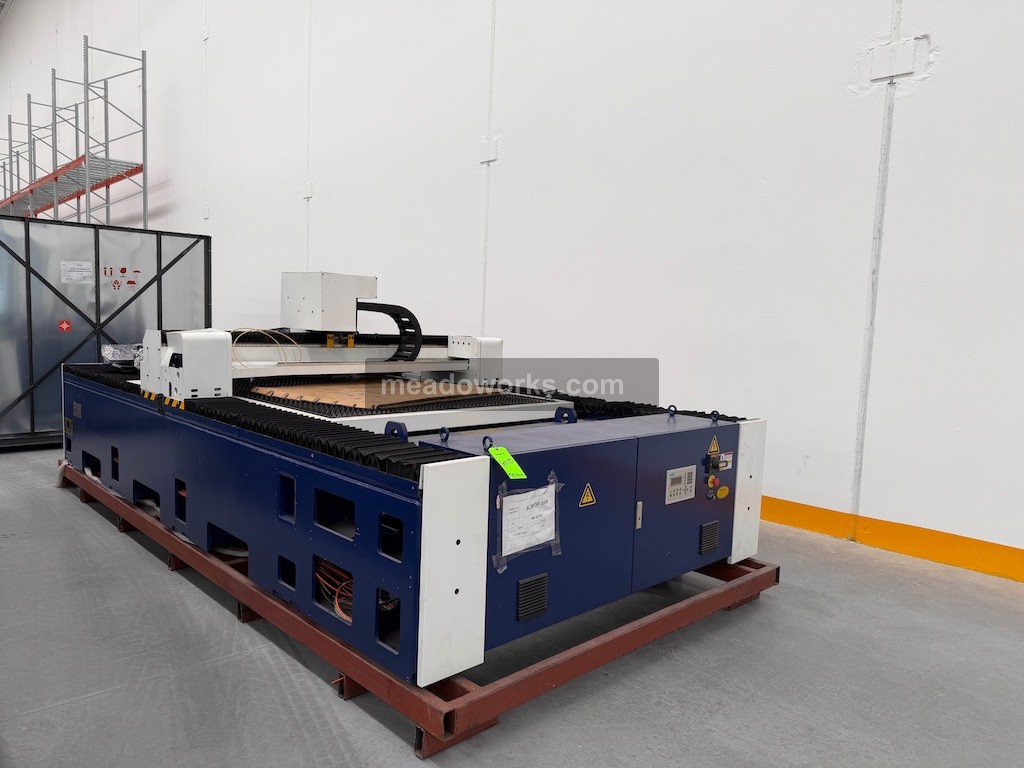Yangli #BL3015F-10, CNC Fiber Laser Cutter, 1000 watt, 118-1/8" x 59-1/16" max. sheet, 120-1/16" X, 60-1/16"