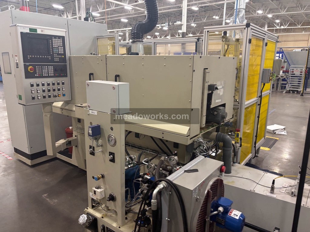 Bocca Malandrone #R40, CNC Centerless Grinder, Fanuc LR Mate 200iD/7L robot automation cell, Siemens