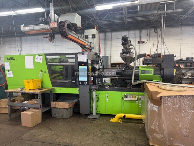 195 Ton, 14 oz., Engel #e-mac-195, All-Electric Injection Molding Machine, 9.84" - 23.74" mold height, 9,759