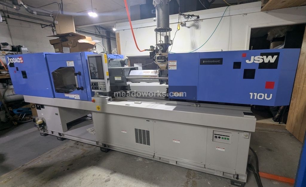 112 Ton, 4.83 oz., JSW #J100ADS, All-Electric Injection Molding Machine, 18.11" x 18.11" tie bar spacing