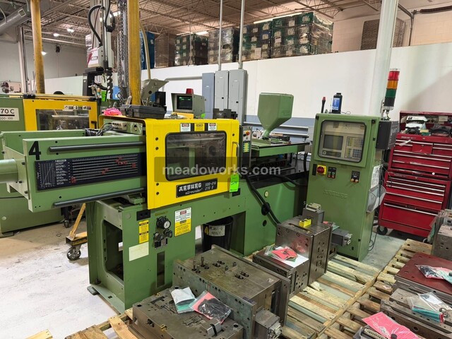 56 Ton, Arburg #Allrounder-270-210-500-D, Hydraulic Injection Molding Machine, 24 HP, Dialogica control