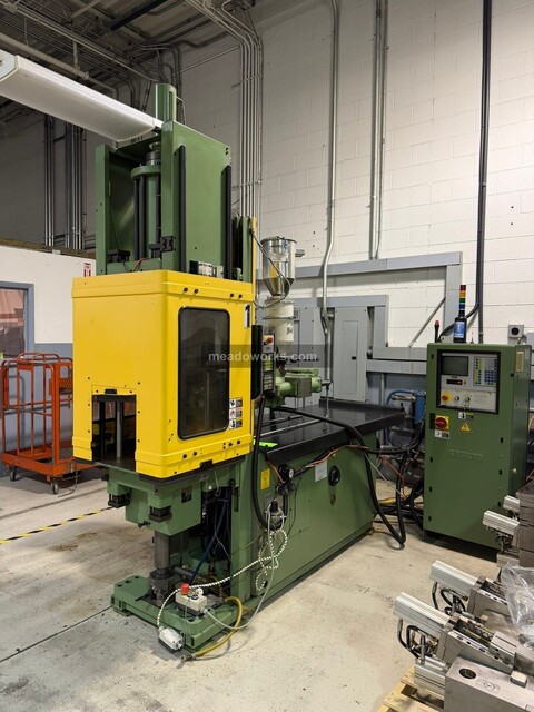 56 Ton, Arburg #Allrounder-270-M-500-90-V0, Vertical Clamp Injection Molding Machine, 1" screw, 20 HP