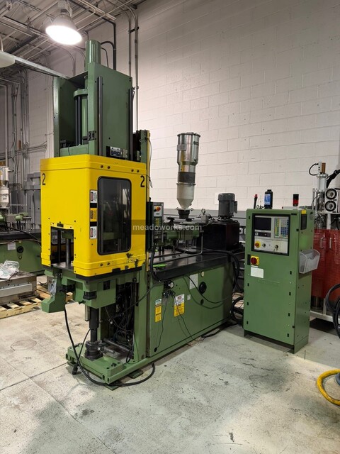 56 Ton, Arburg #Allrounder-270-M-500-90, Vertical Clamp Injection Molding Machine, 1" screw, 20 HP