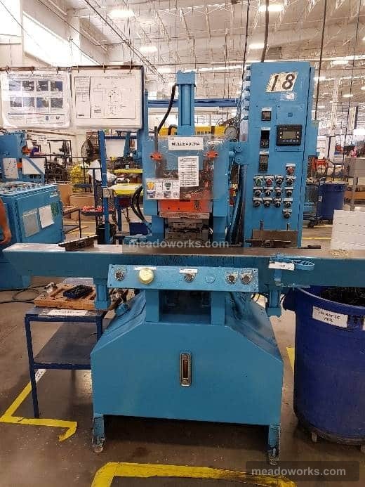 35 Ton, 5.5 oz., Autojectors #HS-35-S, Vertical Clamp Injection Molding Machine, horizontal injection, 6" x