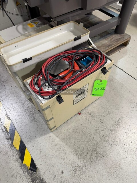 Baker #D6000, Surge / Hipot Tester, test leads, portable case, 120 Volts