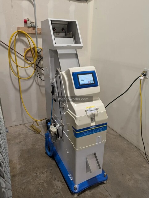 Satake #FMS-2000, Optical Color Sorter, full-color RGB camera, air jet ejection, 1,972 operating hours